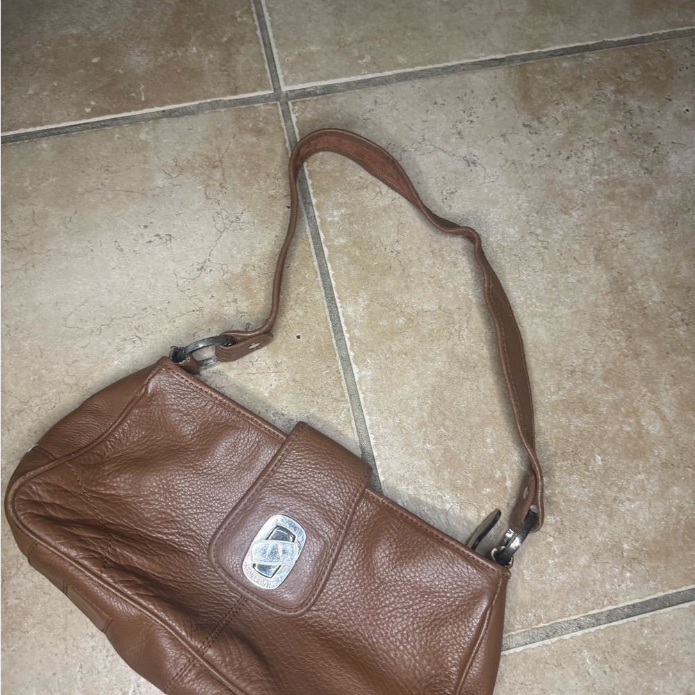 The Sak Chic Brown Leather Handbag